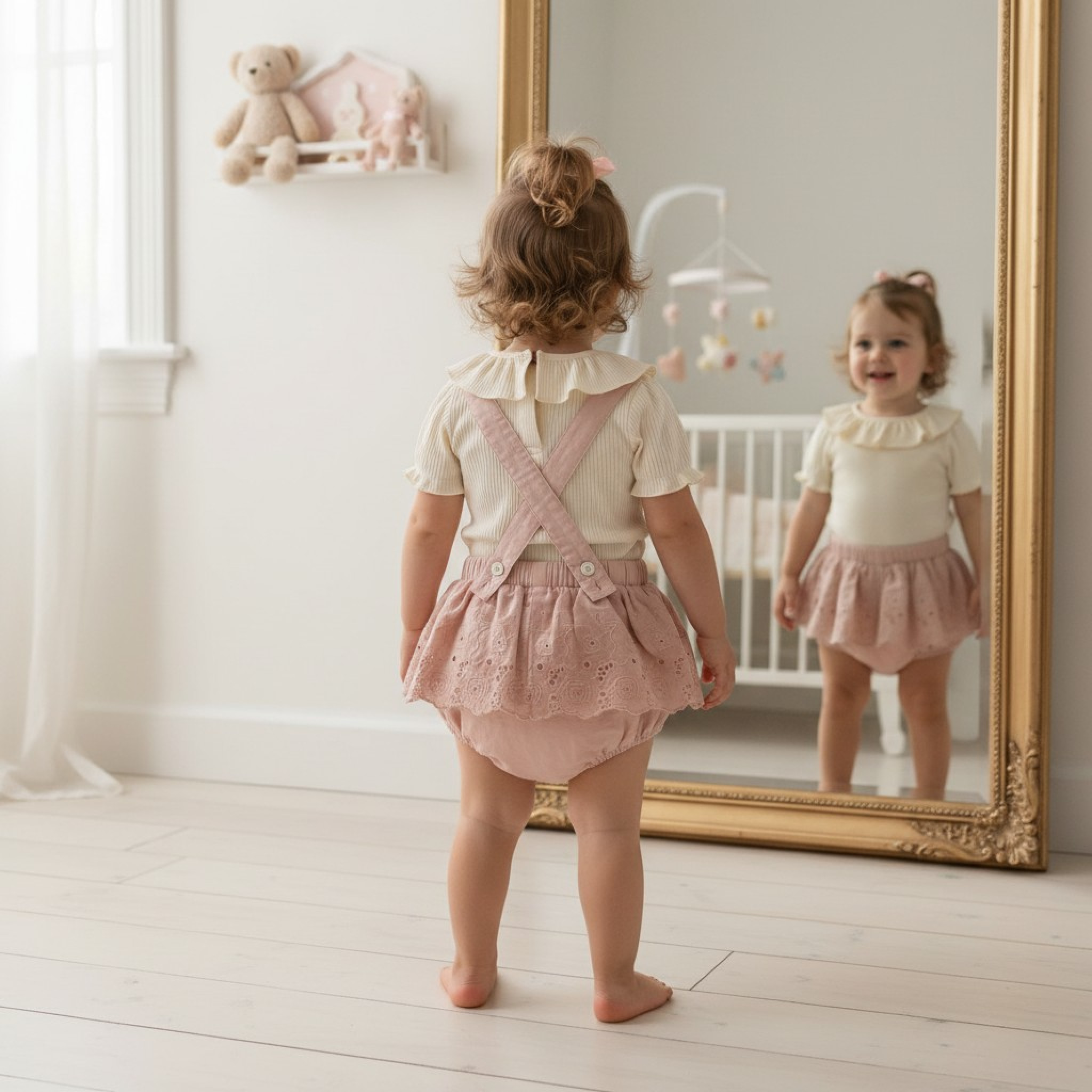 Broderie Anglaise Jam Pant Set – by OKLI Fashion Kids (6–24 months)