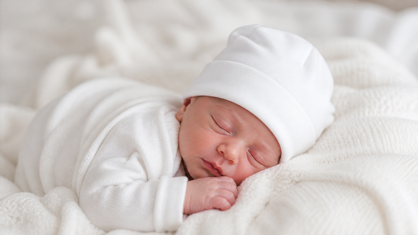 White Premature Infant 2-Pack Hats – by Soft Touch (Tiny Baby)