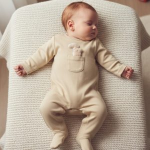 Pocket “Teddy” All In One – by Rock-a-Bye Boutique (0–9 Months)