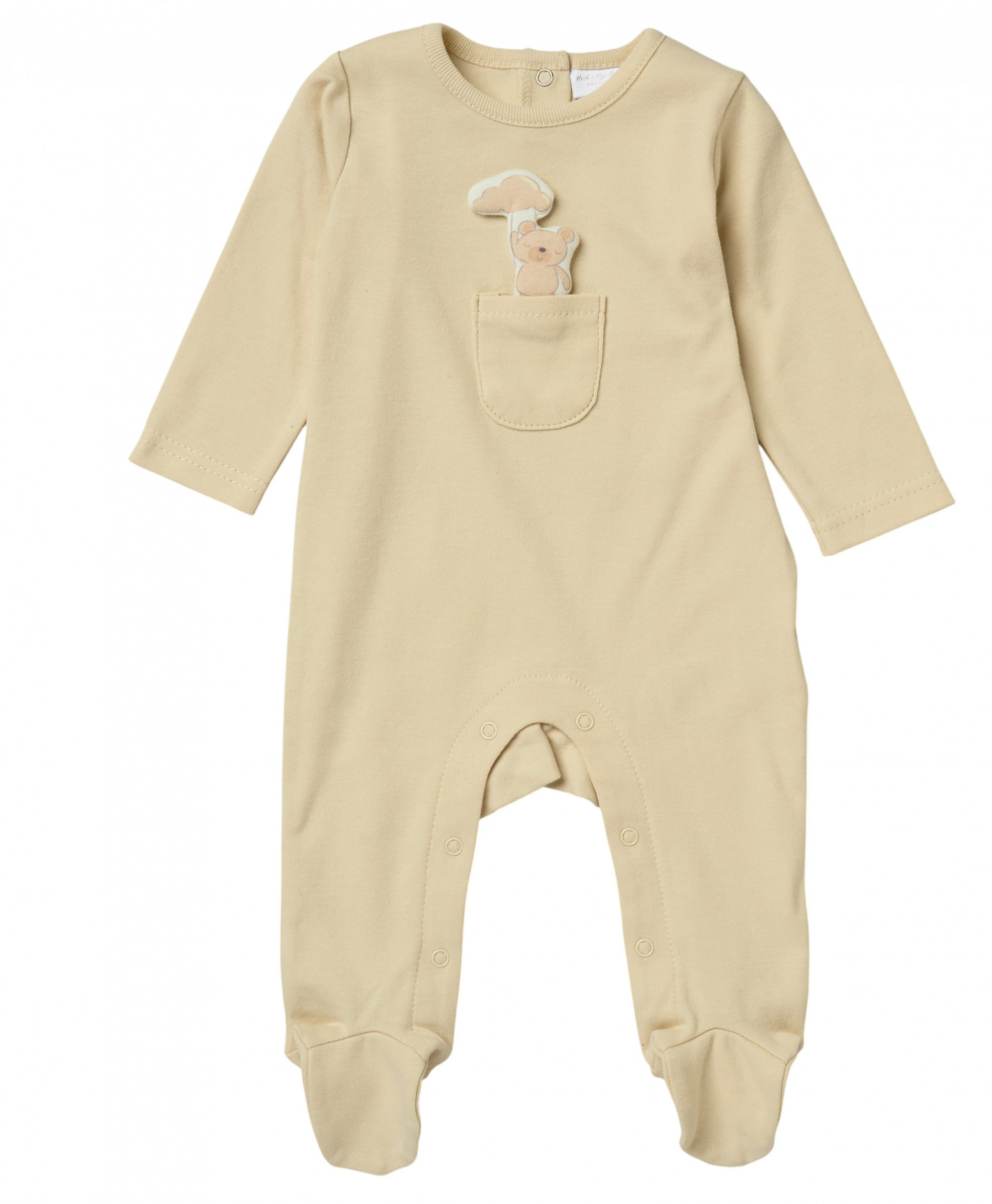 Pocket “Teddy” All In One – by Rock-a-Bye Boutique (0–9 Months) - Image 2