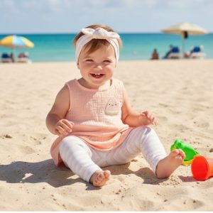 Cheesecloth Watermelon Set – by Lily & Jack (9–18 Months)