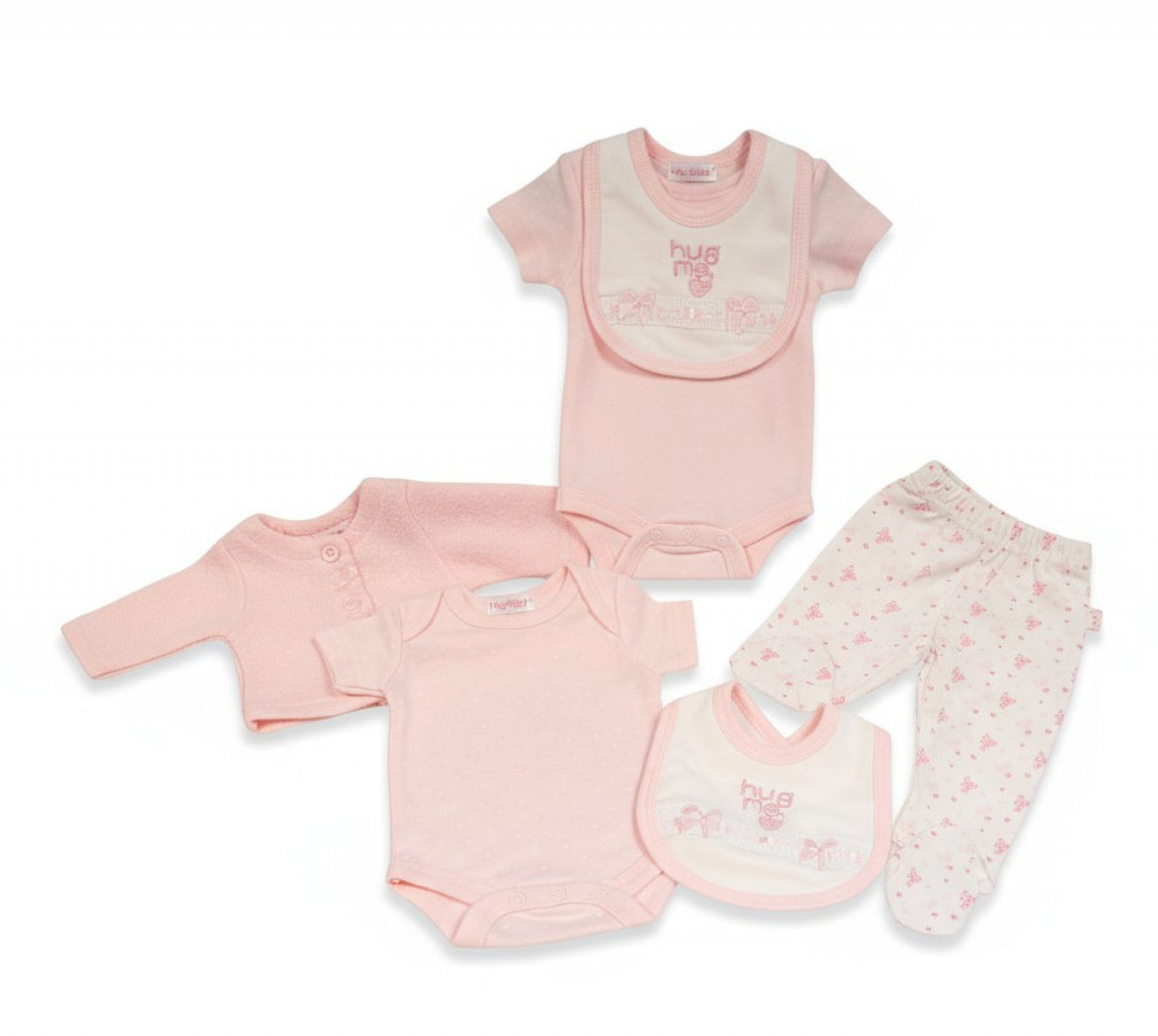 “Hug Me” Four Piece Set – by Tiny Chick (3–8 lbs) - Image 2