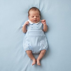 Giraffe Romper – by Tiny Chick (3-8 lbs)