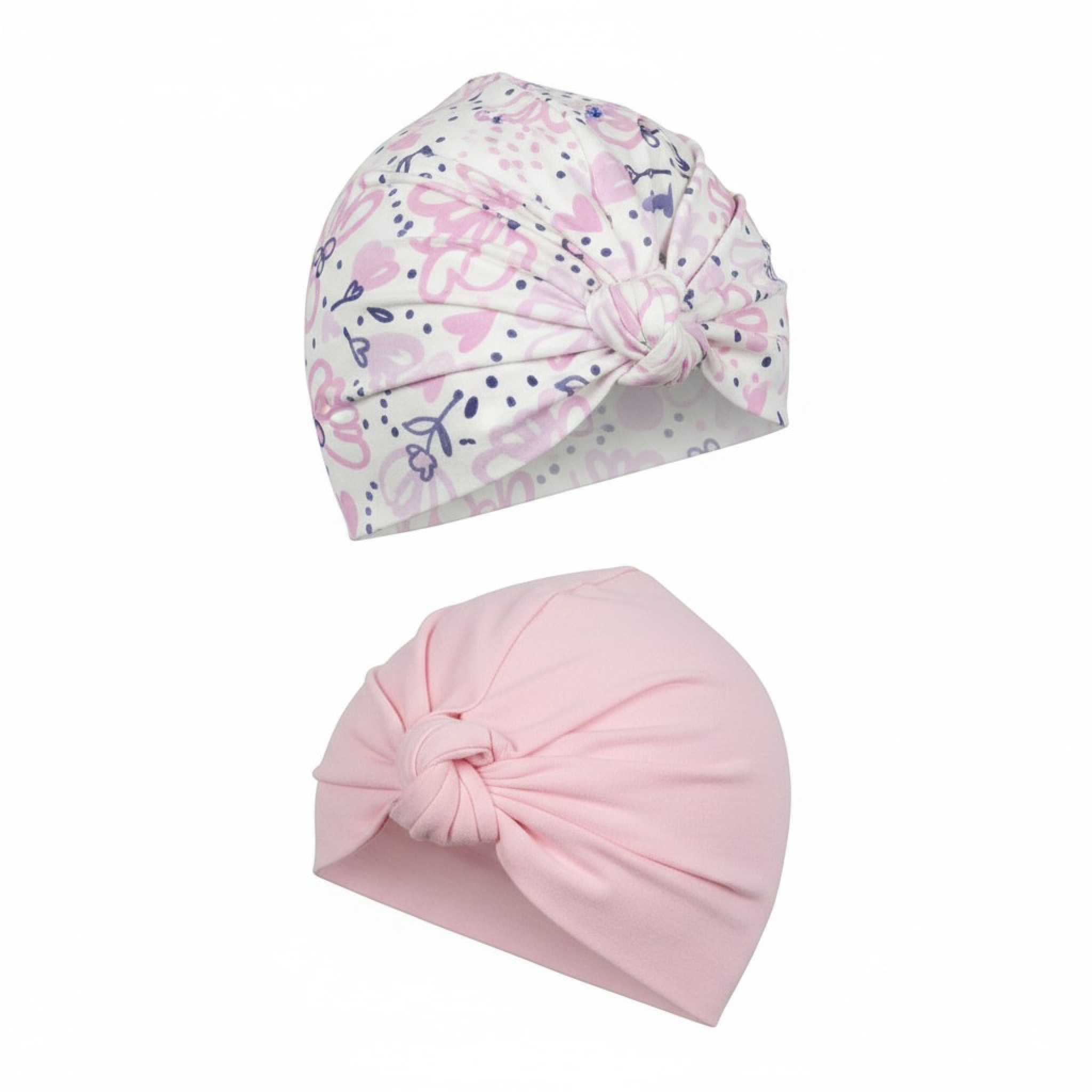 Turban Hat Set – by Baby Town (0–6 Months) - Image 2