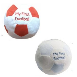 My First Football Soft Toy & Rattle – by Nursery Time