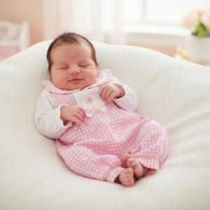 Pink & White Dogtooth Frills & Bows Short Long Set – by Tiny Chick (3-8 lbs)