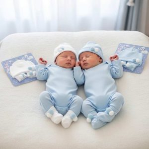 Pom Pom Hat & Sock Set – by Soft Touch (Newborn–6 Months)