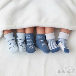 Cars Triple Pack of Socks – by Soft Touch (Newborn–12 Months)