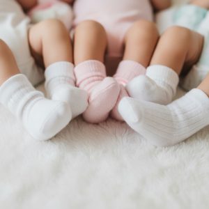 Pink 3-Pack Ribbed Socks – by Soft Touch (Newborn–12 Months)