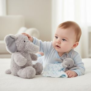 Elephant Toy and Comforter Set – by Snuggle Tots