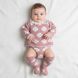 Double Knit Shamrock Jam Pant Set – by Bee Bo (0–9 Months)