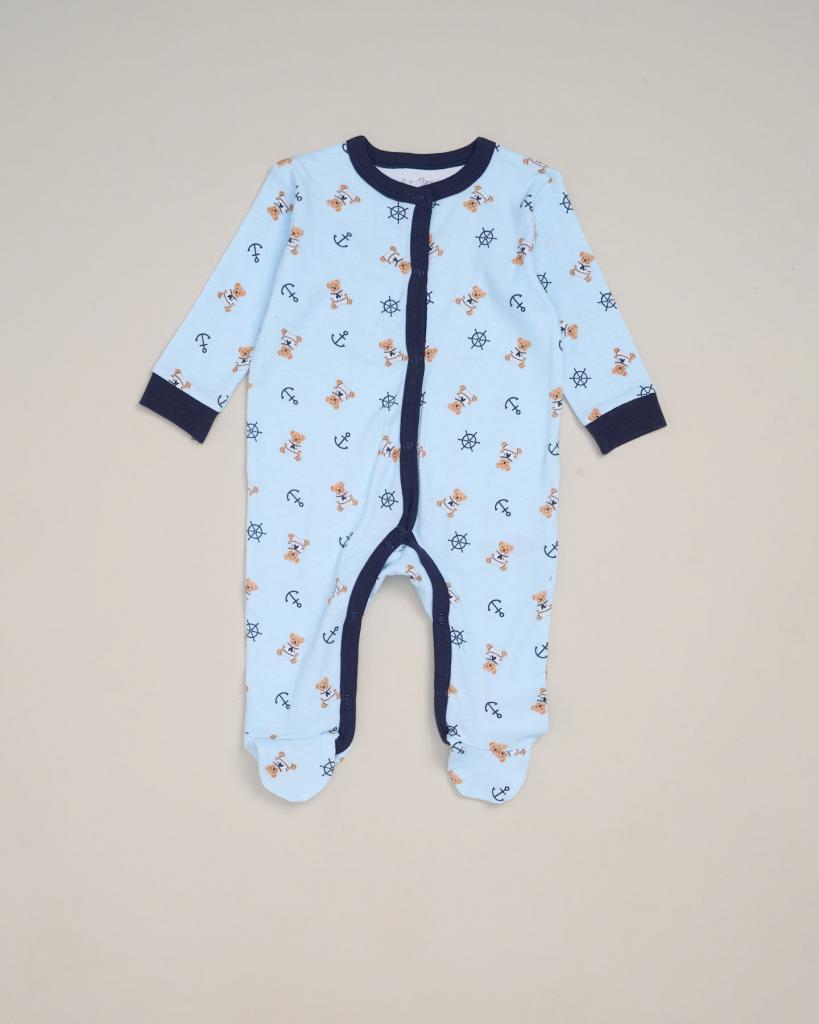 Teddy Box 5 Piece Layette Set – by Rock a Bye Boutique (Newborn –6 Months) - Image 3