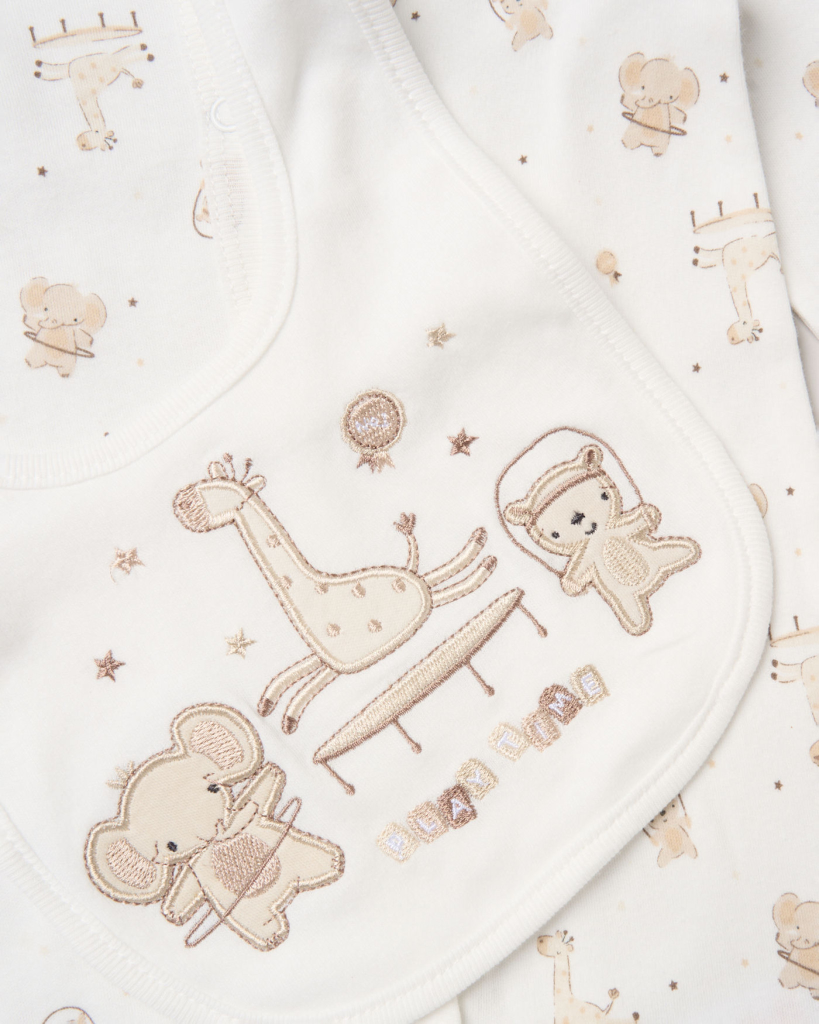 “Play Time” 5 Piece Layette Set – by Rock a Bye Boutique (Newborn–6 Months) - Image 6