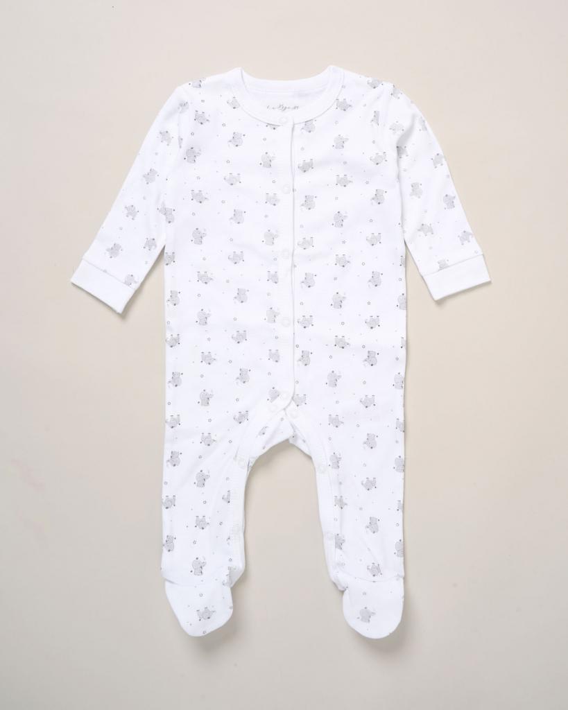 “Elephant 5 Piece Layette Set – by Rock a Bye Boutique (Newborn –6 Months) - Image 3