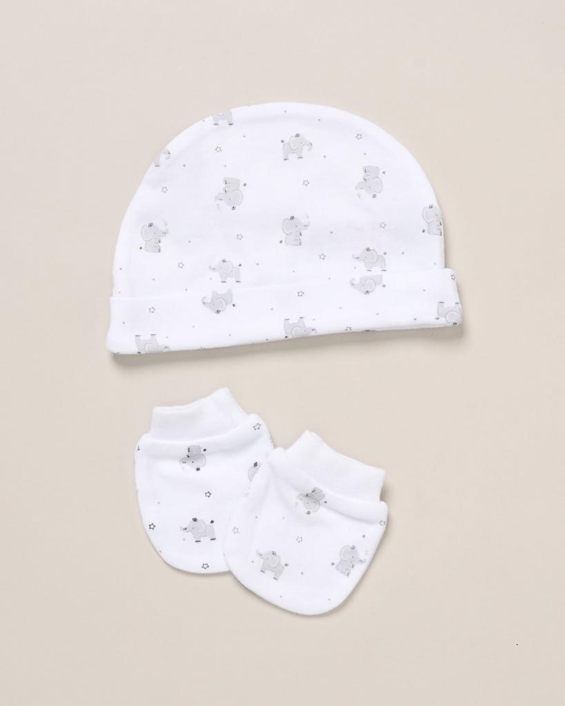 “Elephant 5 Piece Layette Set – by Rock a Bye Boutique (Newborn –6 Months) - Image 6