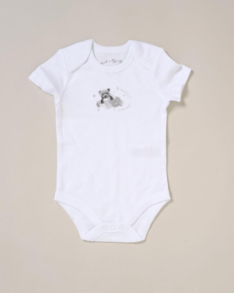 Teddy 6 Piece Layette Set – by Rock a Bye Boutique (Newborn –6 Months) - Image 3