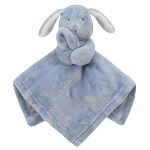 Dusky Blue Rabbit Comforter – by Baby Town (35 x 35cm)